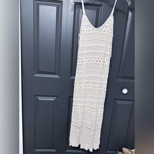 FRESHMAN 1996 Crochet Bodycon MIDI Dress